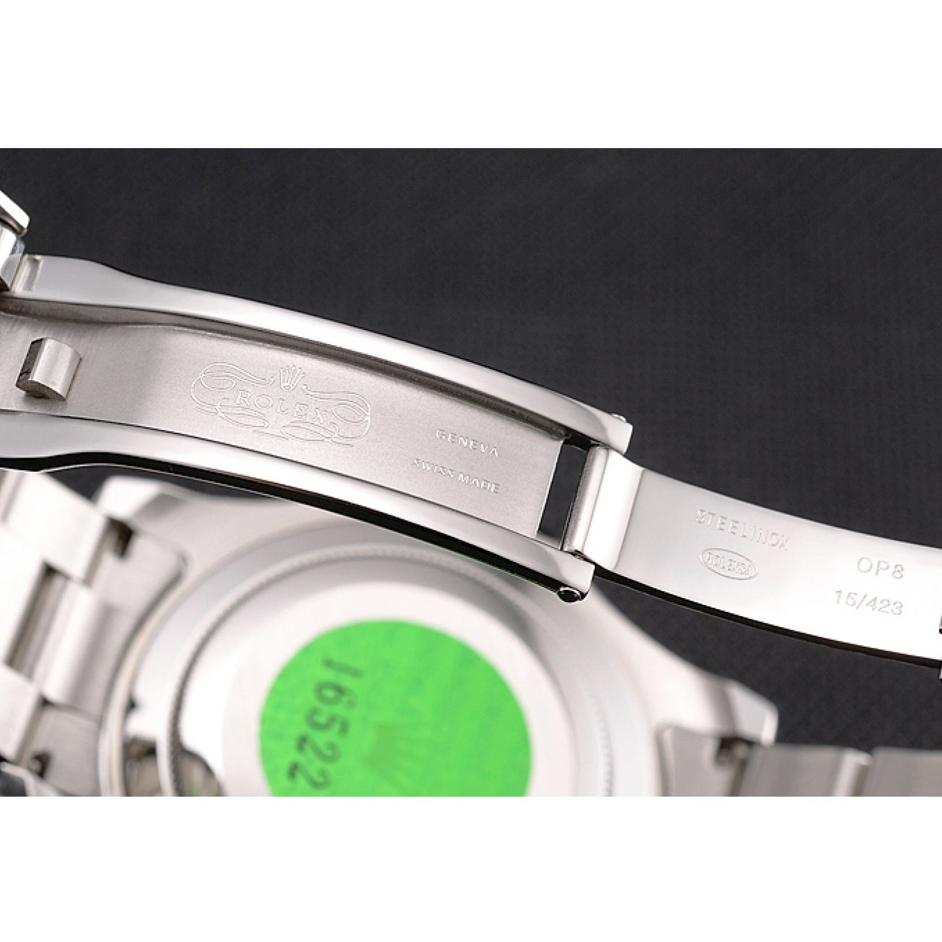 Best AAA Replica Sites White Yacht-Master Dial Stainless Case And Rolex Bracelet Steel 1015